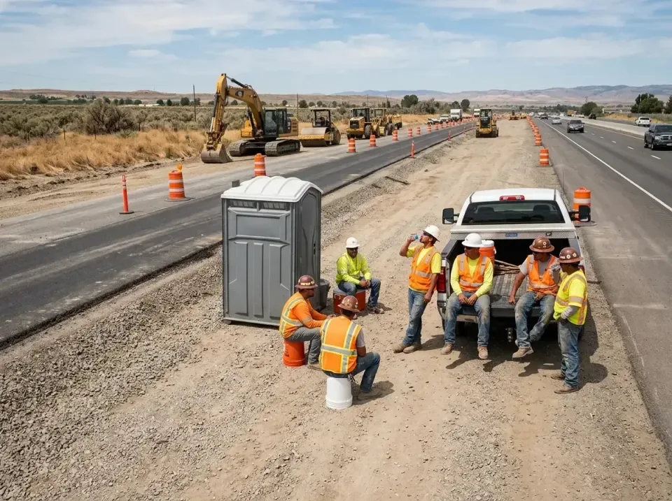 highway-road-construction-crew-007 — frequently asked questions, Porta Potty and Restroom Rentals in Parksdale, CA